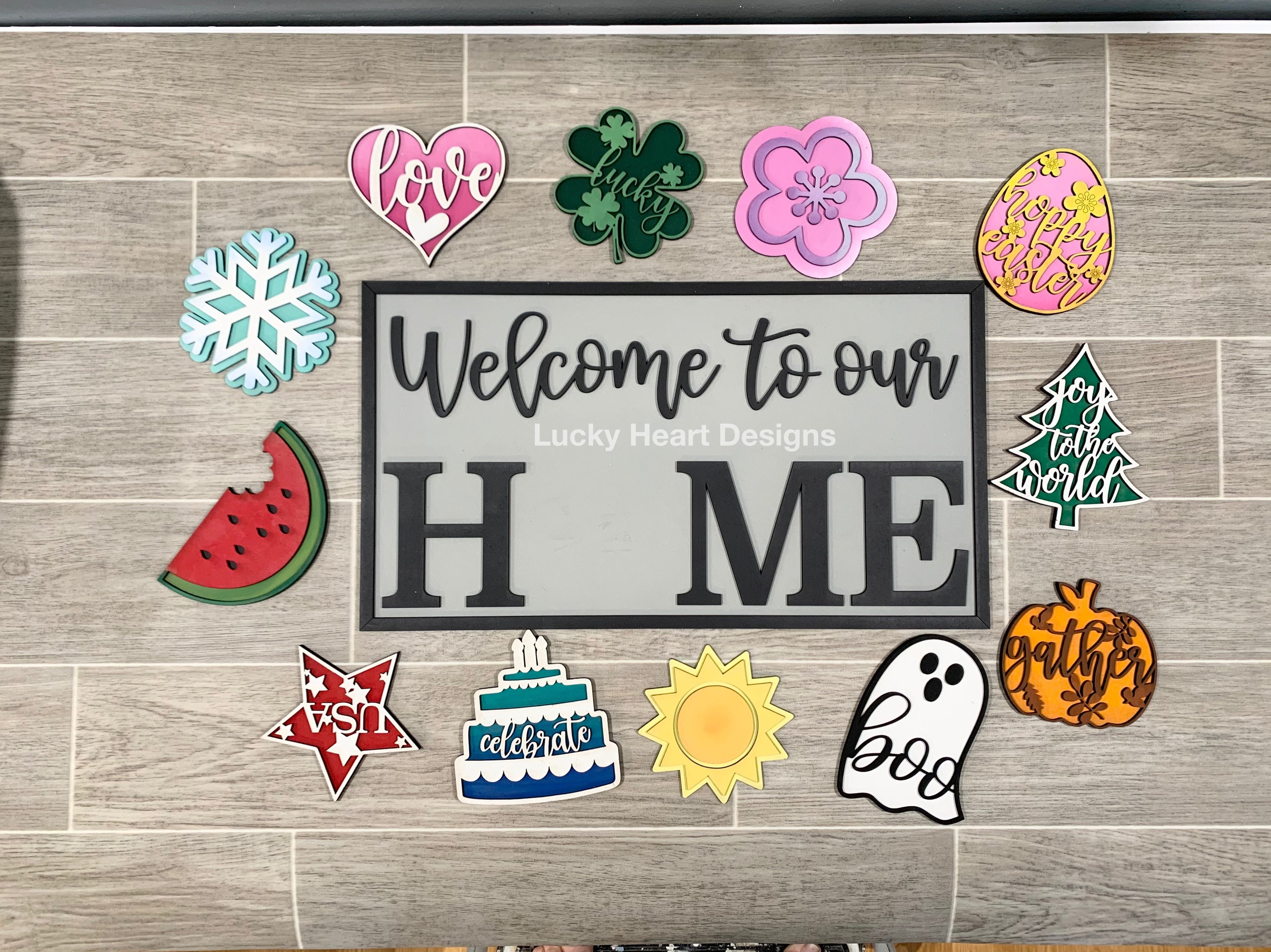 Free Free 232 Interchangeable Home Sign Svg SVG PNG EPS DXF File